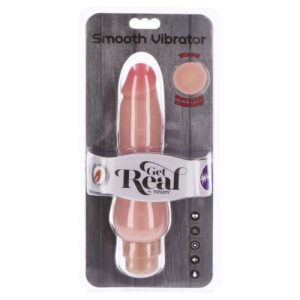Get Real Dual Density Smooth — Realistic Vibrator, Skin — Classic Vibrators — view 2