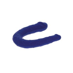 Get Real Realistic Mini — Double-Ended Dildo, Silicone, Blue — Anal — view 4
