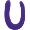 Get Real Vogue Mini — Double-Ended Dildo, Silicone, Purple — Anal