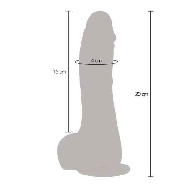 Get Real Up and Down — Thrusting Vibrator, Suction Cup, Skin — Realistic Vibrators — view 5