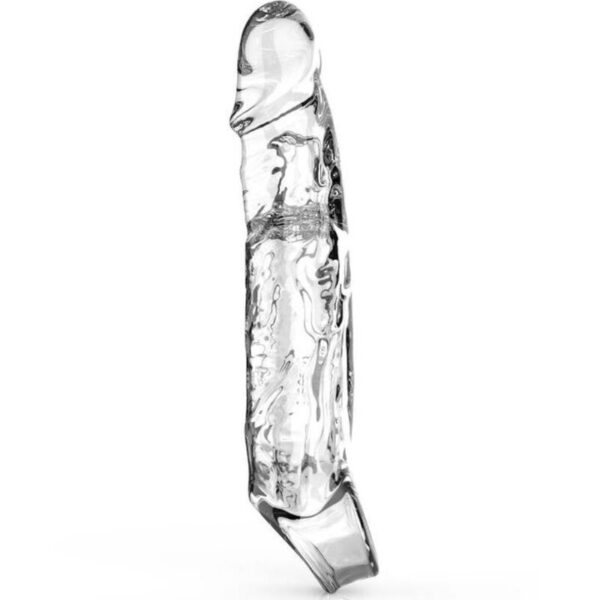 Get Real Long — Penis Extension Sleeve, Transparent — Penis Accessories