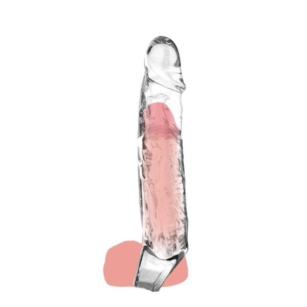 Get Real Long — Penis Extension Sleeve, Transparent — Penis Accessories — view 2
