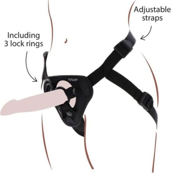 Get Real — Strap-On Harness, Adjustable — Non-Vibrating Harnesses