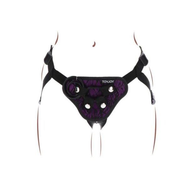 Get Real Lace — Strap-On Harness, Adjustable — Non-Vibrating Harnesses — view 9