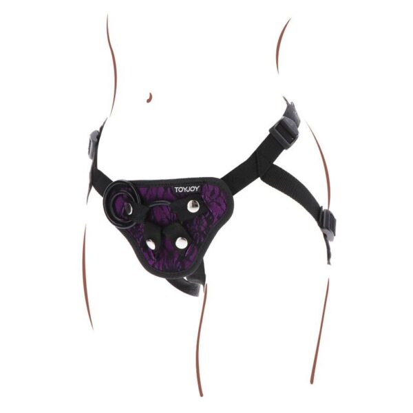 Get Real Lace — Strap-On Harness, Adjustable — Non-Vibrating Harnesses — view 8