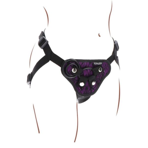 Get Real Lace — Strap-On Harness, Adjustable — Non-Vibrating Harnesses — view 6