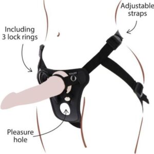 Get Real Pleasure — Strap-On Harness, Adjustable — Non-Vibrating Harnesses