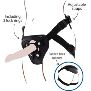 Get Real Deluxe — Strap-On Harness, Adjustable — Non-Vibrating Harnesses