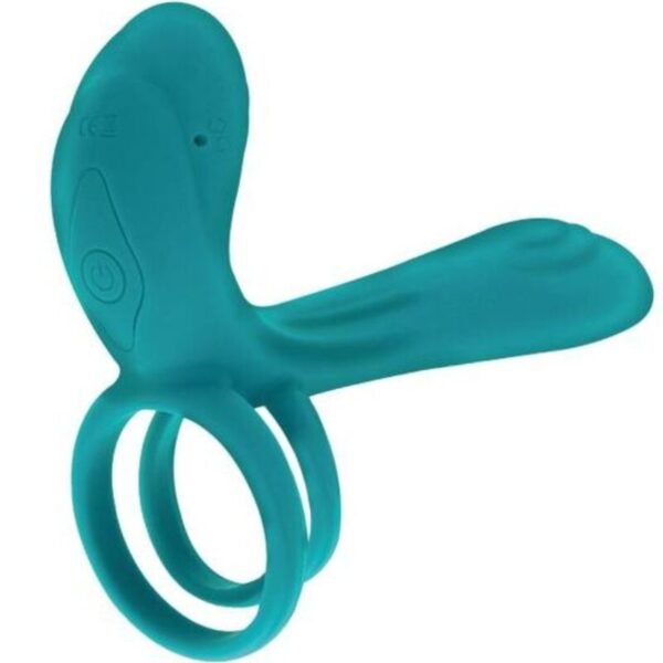 Xocoon Couples Vibrator — Vibrating Cock Ring, Green — Cock Rings