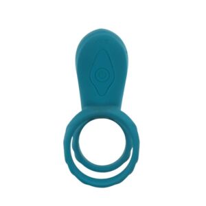 Xocoon Couples Vibrator — Vibrating Cock Ring, Green — Cock Rings — view 3