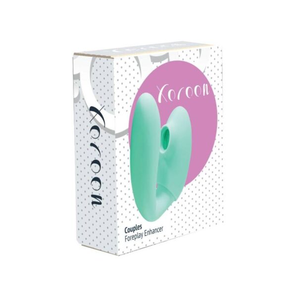 Xocoon Foreplay Enhancer — Couples Vibrator, Mint — Clitoral Stimulators — view 7