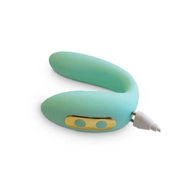Xocoon Foreplay Enhancer — Couples Vibrator, Mint — Clitoral Stimulators — view 6