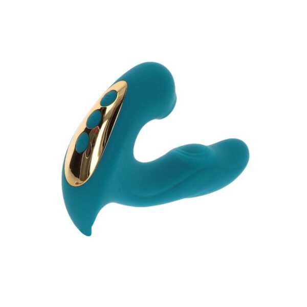 Xocoon Eternal Love — Rabbit Vibrator, Green — Air Pulse Vibrators — view 3