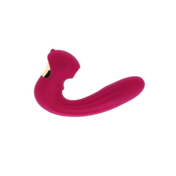 Xocoon Celestial Love — Rabbit Vibrator, Fuchsia — Air Pulse Vibrators — view 9