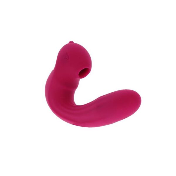 Xocoon Celestial Love — Rabbit Vibrator, Fuchsia — Air Pulse Vibrators — view 7