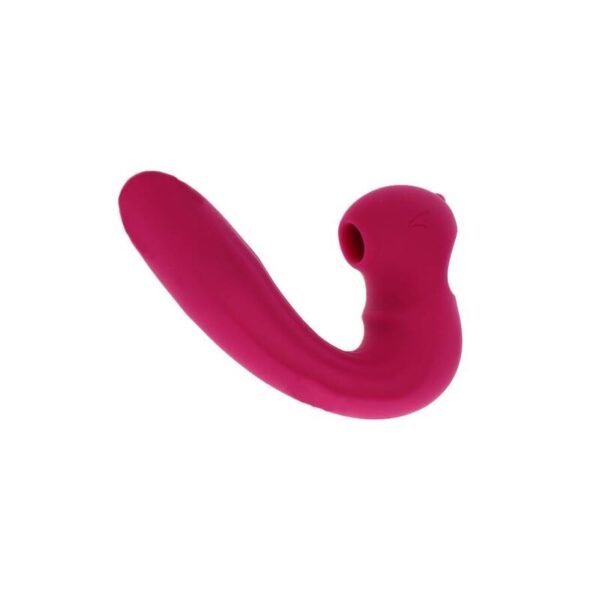 Xocoon Celestial Love — Rabbit Vibrator, Fuchsia — Air Pulse Vibrators — view 5