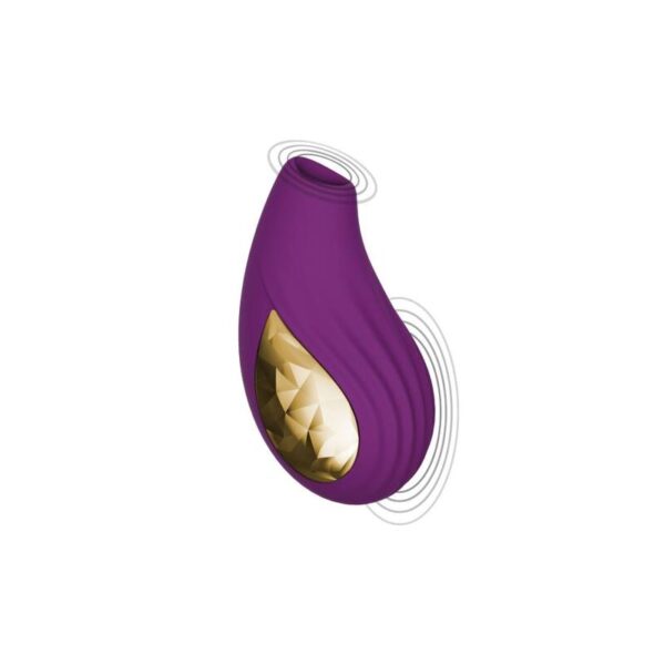 Xocoon Divine Love — Clitoral Stimulator, Purple — Air Pulse Vibrators — view 10