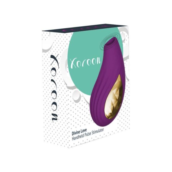 Xocoon Divine Love — Clitoral Stimulator, Purple — Air Pulse Vibrators — view 6
