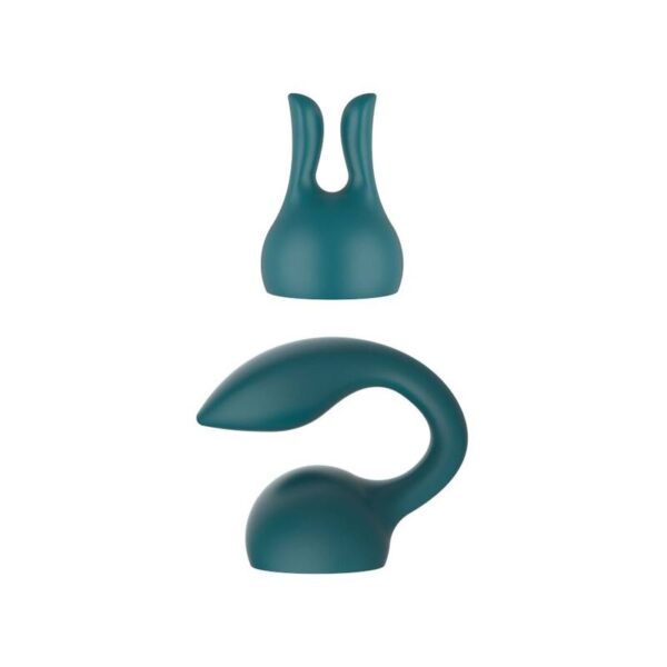 Xocoon Personal — Wand Attachment, Silicone, Green — Clitoral Stimulators — view 5