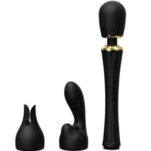 Zalo Kyro — Wand Massager, Rechargeable, Black — Clitoral Stimulators