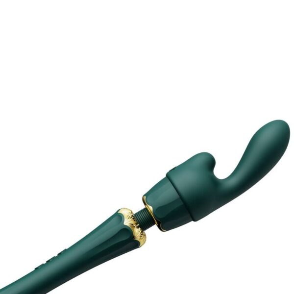 Zalo Kyro — Wand Massager, Rechargeable, Green — Clitoral Stimulators — view 9