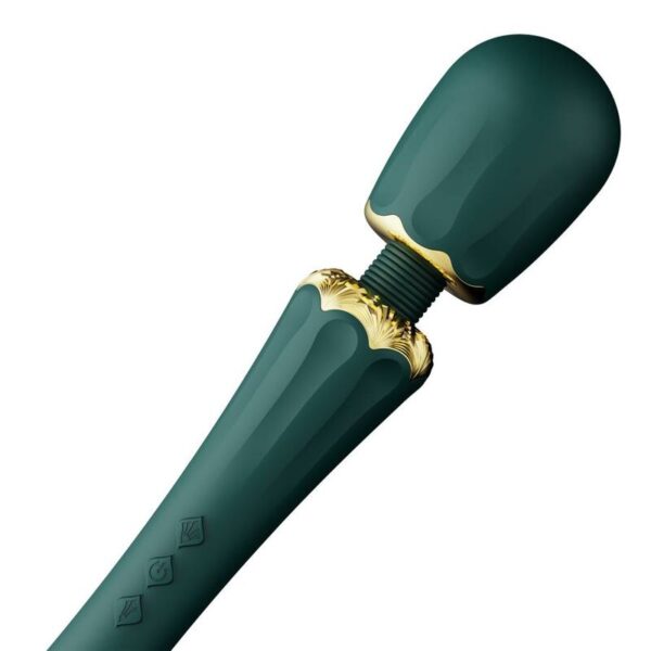 Zalo Kyro — Wand Massager, Rechargeable, Green — Clitoral Stimulators — view 6