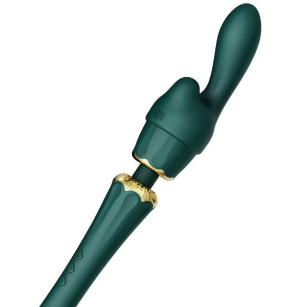 Zalo Kyro — Wand Massager, Rechargeable, Green — Clitoral Stimulators — view 5