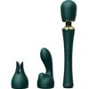 Zalo Kyro — Wand Massager, Rechargeable, Green — Clitoral Stimulators