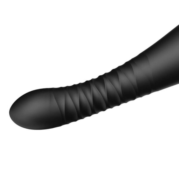 Zalo King — Thrusting Vibrator, App-Controlled, Black — App-Controlled Sex Toys — view 7