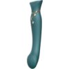 Zalo Queen — G-Spot Vibrator, Heated, Green — G-Spot Vibrators
