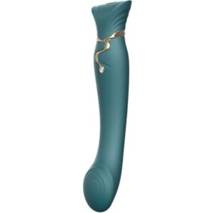 Zalo Queen — G-Spot Vibrator, Heated, Green — G-Spot Vibrators