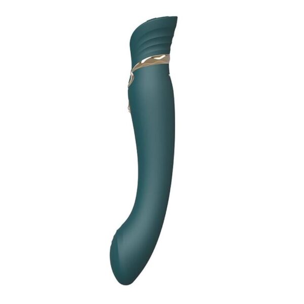 Zalo Queen — G-Spot Vibrator, Heated, Green — G-Spot Vibrators — view 6
