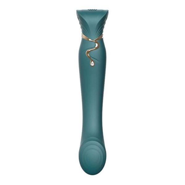 Zalo Queen — G-Spot Vibrator, Heated, Green — G-Spot Vibrators — view 3