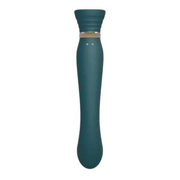 Zalo Queen — G-Spot Vibrator, Heated, Green — G-Spot Vibrators — view 2