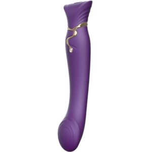 Zalo Queen — G-Spot Vibrator, Heated, Purple — G-Spot Vibrators