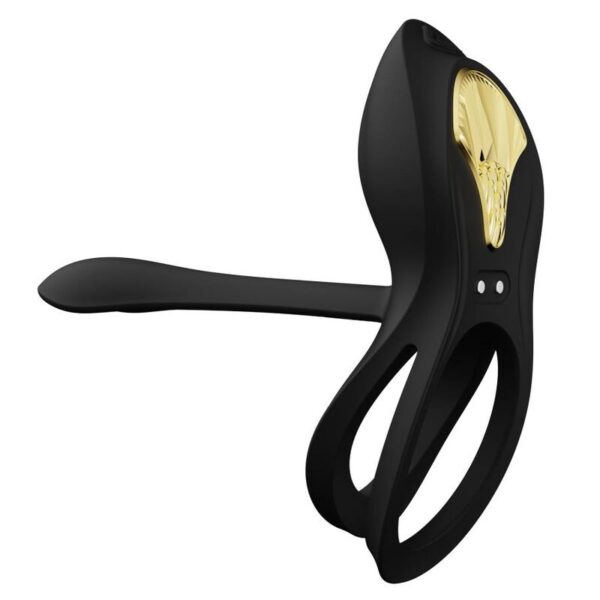 Zalo Bayek — Vibrating Cock Ring, App-Controlled, Black — App-Controlled Sex Toys — view 17