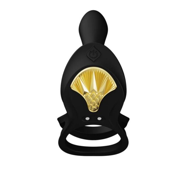 Zalo Bayek — Vibrating Cock Ring, App-Controlled, Black — App-Controlled Sex Toys — view 15