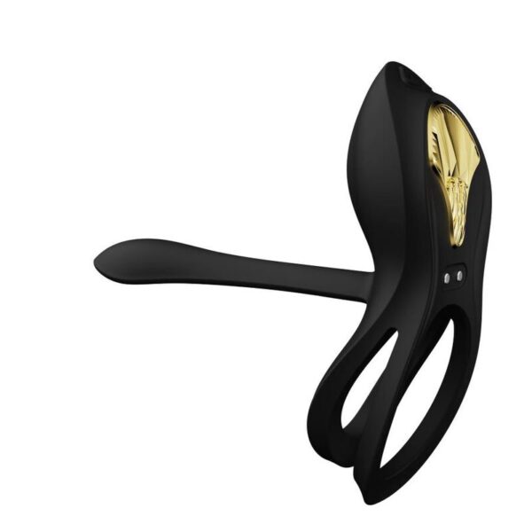 Zalo Bayek — Vibrating Cock Ring, App-Controlled, Black — App-Controlled Sex Toys — view 13