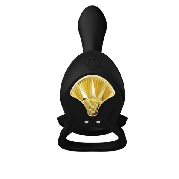 Zalo Bayek — Vibrating Cock Ring, App-Controlled, Black — App-Controlled Sex Toys — view 12