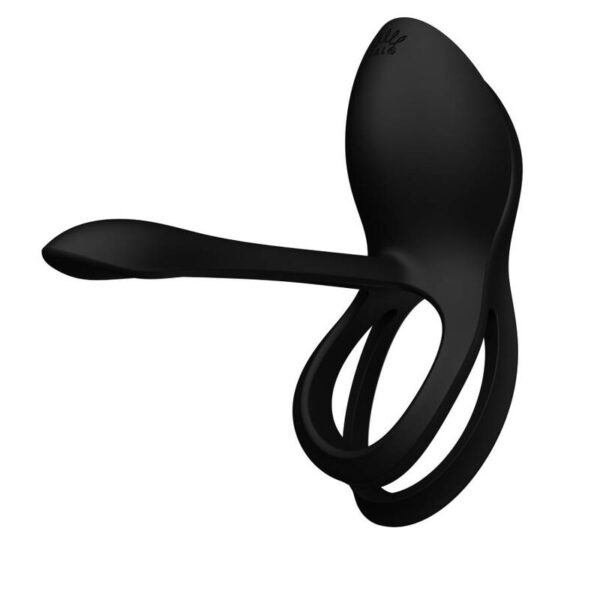 Zalo Bayek — Vibrating Cock Ring, App-Controlled, Black — App-Controlled Sex Toys — view 10