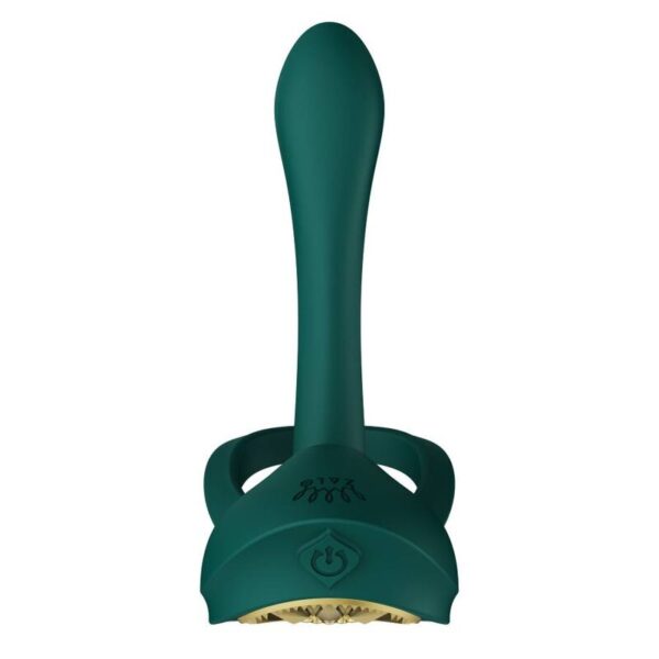 Zalo Bayek — Vibrating Cock Ring, App-Controlled, Green — App-Controlled Sex Toys — view 20