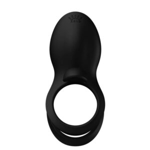 Zalo Bayek — Vibrating Cock Ring, App-Controlled, Black — App-Controlled Sex Toys — view 2