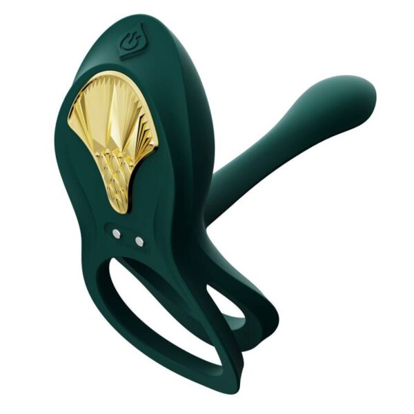 Zalo Bayek — Vibrating Cock Ring, App-Controlled, Green — App-Controlled Sex Toys — view 17