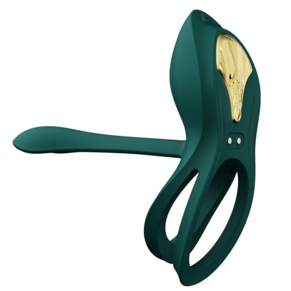 Zalo Bayek — Vibrating Cock Ring, App-Controlled, Green — App-Controlled Sex Toys — view 16