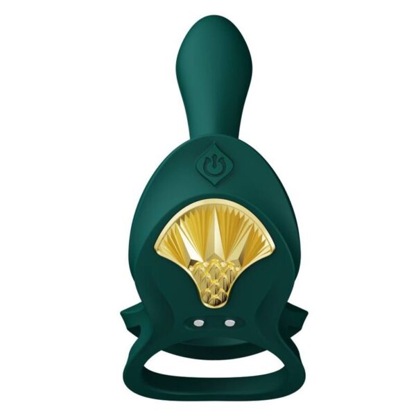 Zalo Bayek — Vibrating Cock Ring, App-Controlled, Green — App-Controlled Sex Toys — view 15