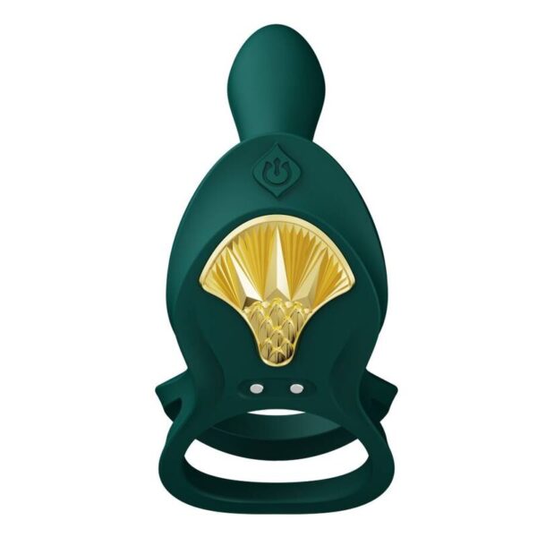 Zalo Bayek — Vibrating Cock Ring, App-Controlled, Green — App-Controlled Sex Toys — view 14