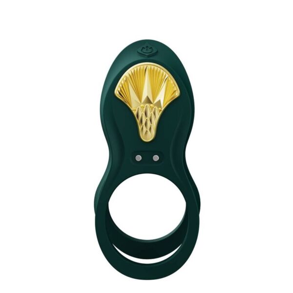 Zalo Bayek — Vibrating Cock Ring, App-Controlled, Green — App-Controlled Sex Toys — view 13