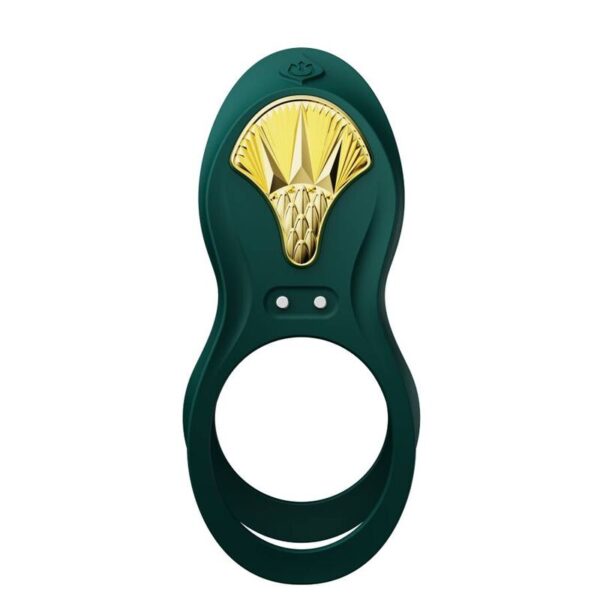 Zalo Bayek — Vibrating Cock Ring, App-Controlled, Green — App-Controlled Sex Toys — view 10