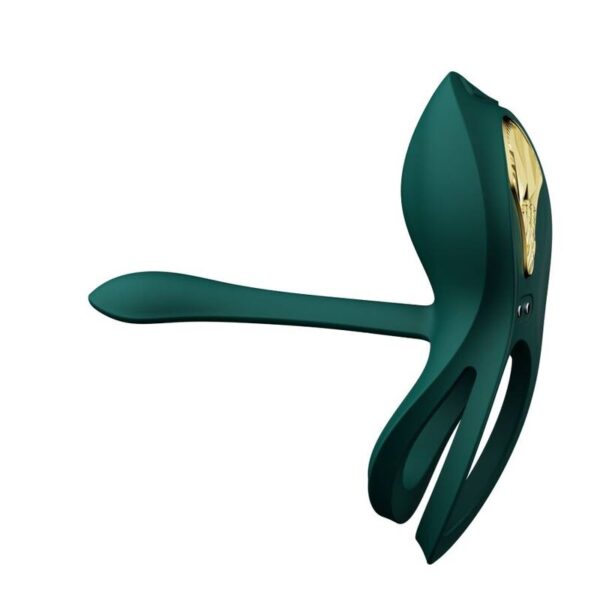 Zalo Bayek — Vibrating Cock Ring, App-Controlled, Green — App-Controlled Sex Toys — view 8