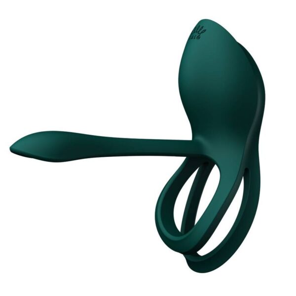 Zalo Bayek — Vibrating Cock Ring, App-Controlled, Green — App-Controlled Sex Toys — view 7